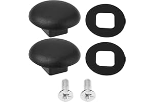 Be In Your Mind Lot de 2 clips de fixation pour fenêtre de voiture avec vis 2839777 857379 Compatible avec Citroën Berlingo Compatible avec Peugeot Partner