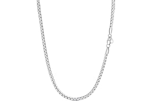 PROSTEEL Uomo Collana Catena Scatola Piatta Grande Robusta Sottile, Larghezza 4 mm 6 mm, Acciaio inossidabile/Placcato Oro 18K, Stile Hip Hop Punk, Argento Nero Oro, Regalo Perfettto (con Confezione)