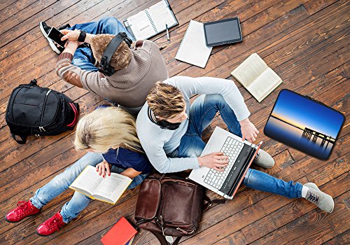 PEDEA Design Schutzhülle Notebook Tasche bis 17,3 Zoll (43,9 cm), Dark Bridge - 6