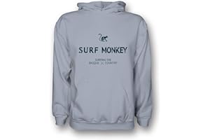 DRESSED IN MUSIC PLAY WITH ME Hoodie Sudadera Ecológica con Capucha para Hombre/Mujer - Algodón Orgánico Gots Surf Monkey®