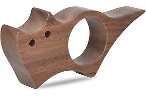 NAAPESI 1 PCS Le Portarpáginas del Libro - Nogal Natural - Marcapáginas - Portalibros - Accesorio para Libro - Regalos para Los Amantes de Los Libros - Portapáginas - Medium