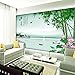 Produktbild Sykdybz Landschaft Wallpaper 3D-modernen chinesischen Stil Wohnzimmer Tv Hintergrund Wandverkleidung Tapete 200cmX140cm
