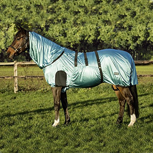 Preisvergleich Produktbild BUSSE everline Ekzemerdecke STRONG, aqua, Rücikenlänge 95 cm
