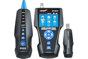 NOYAFA NF-8601S TDR Red RJ11 RJ45 BNC Cable Tester con PoE Ping (NF-8601S-A)