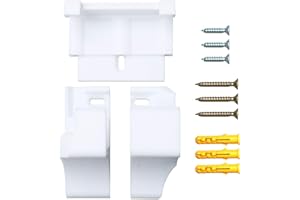 SHEAWA Enhancement Supporto da parete per PlayStation 4 PS4 Slim Pro Console Came Pad (PS4 Slim, bianco)