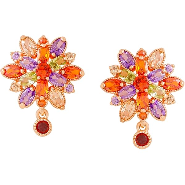 Buy Diesel Steel Two Tone Earring DX1418931 at Amazon.in