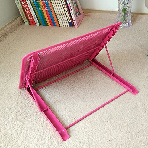 Laptop Ständer Notebookständer Belüftet Verstellbar Faltbarer Metall Ineinander Notebook Standplatz, 24x19CM für Laptop Notebook Pad Phone Tablets-Novata - 6