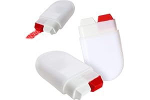 SPARKLES PARTYWARE Red & White Facepaint Stick - Pack of 1 - Red and White Coloured Make Up Stick - Sports Supporters Face Paint Makeup Football Rugby Sporting Events