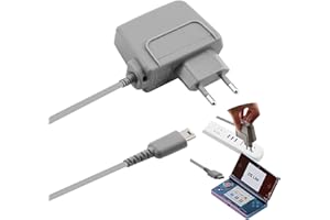 OUPDATE Chargeur pour Nintendo DS Lite, Adaptateur Secteur Alimentation Chargeur pour DS, 100-250V 50-60HZ 5.2V Charger Power Adapter Portable pour Console de Jeu 1.1m