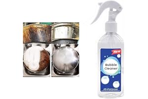 GOKAME Kitchen All-Purpose Bubble Cleaner,Bathroom Rinse New Cleaner Free Kitchen Bubble Cleaner Easy Off,Grease Cleaner Foam Spray Cleaner Remover (100ml)