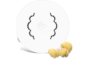 MY PASTA - Conchas Gnocchi Sugo a rayas - Accesorios compatibles con Philips Pasta Maker Avance 7000 Matrices Pastadisc para pasta casera Radiadores Inserto de sopa Pasta