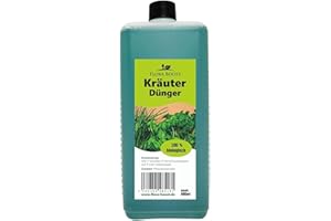 Konfitee Kräuter Dünger Flora Boost 500ml I Für bis zu 100L Gießwasser I Für alle Kräuter Pflanzen geeignet I Flüssiger Blatt- & Wurzeldünger I 100% natürlicher Pflanzendünger