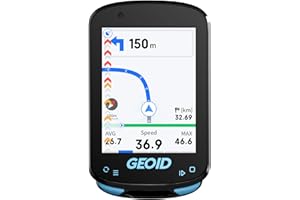GEOID CC600 Compteur Vélo sans Fil, Navigation, Écran Couleur 2,4 Pouces, Entraînement Cycliste, Multilingue, IPX7, WiFi&Bluetooth&Ant+