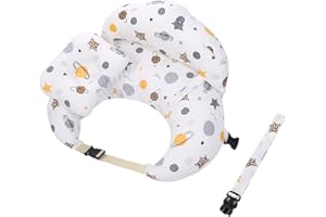 ZTOONE Breastfeeding Pillow, Multifunctional Nursing Pillow With Adjustable Buckle, Breastfeeding, Bottle Feeding Pillowcase Removable And Washable