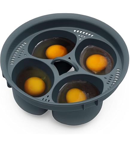 CucinaOra steamEGGS MAX compatible avec Thermomix TM6/TM5/TM31 – Insert pour préparer jusqu'à 10 œufs pochés