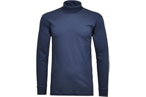 RAGMAN Herren Basic Rollkragenshirt Langarm