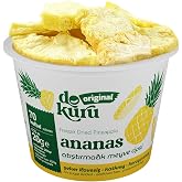 Dokuru Original Ananas Atıştırmalık Meyve Cipsi - Dondurularak Kurutulmuş Ananas - 20 gr