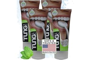PEAK ESSENTIALS THE ORIGINAL TUNG GEL Tung Fresh Mint Tongue Cleaner Gel - Pack of 4
