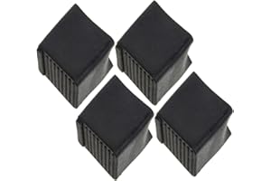 HEMOTON 4 Stücke Gummi Leiterfüße Ersatz Leiterkappen Leiter Füße Gummifüße Fußkappen Trittleiter Füße Ersatz Gummifüße Holzleiter Schutzkappen rutschfeste Füße für Leiter Ersatzteile