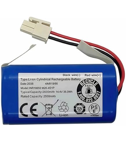 vhbw Batería compatible con LG HOM-BOT VR7428SP, VR8600RB, VR8600RR