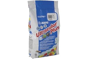 Mapei ultracolor plus, malta idrorepellente per la stuccatura di fughe. Sacchi da kg 5 Colore antracite 114