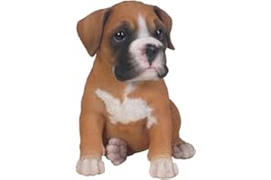 Vivid Arts Pet Pals - Statuina a forma di cucciolo di Boxer