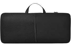 AF-WAN Custodia portatile in neoprene antiurto e antipolvere per tastiera e mouse, perfetta per Logitech MK540 Advanced Wireless Tastiera e Mouse Combo, Nero