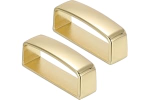 PATIKIL Anillo de Cinturón, Presillas de Cinturón de Aleación Hebilla de Cinturón Keeper para Hombres para Arreglar Cinturones de Bricolaje