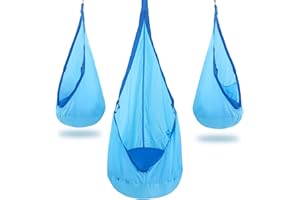 YAERSI Pod Swing Chair, Hanging Seat,Kids Indoor Hanging Hammock With All Hardware For Indoor Outdoor Use