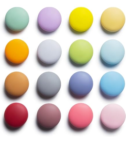 Poraceous 20 Pièces Forme De Fleur Réfrigérateur, 3D Forme De