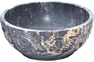 Indus Lifespace Cuenco de esteatita para frotar y manchar