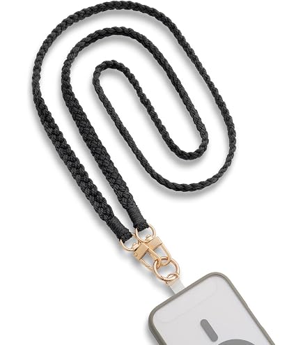 JOOTUEPO Cordino Per Cellulare Con Ciondolo In Pietra Naturale – Tracolla Colorata Con Clip Sottile, Regalo Per Donne E Ragazze - 2