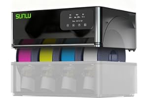 SUNLU AMS Heater pour Bambu Lab AMS Gen 1, Kit de Upgrade Sechage Rapide 4 Bobines, Impression et Séchage Simultanes, Chauffage 70°C en 20 Min avec Double Flux et Protection Triple​