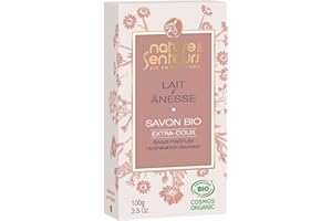 Nature & Senteurs Lait d'Ânesse Savon Extra-Doux Sans Parfum Bio 100 g