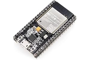 HiLetgo ESP-WROOM-32 ESP32 ESP-32D Development Board 2.4GHz Dual-Mode WiFi + Bluetooth Dual Cores Microcontroller Processor Integrated with Antenna RF AMP Filter AP STA for Arduino IDE