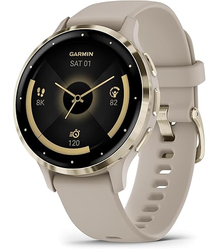 thumbnail interactive-video image 1 of Garmin Venu, GPS Smartwatch With Bright Touchscreen Display, Features Music, Body Energy Monitoring, Animated Workouts, Pulse Ox Sensors And More, Black With Slate Hardware (Renewed 1 of 12