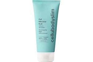 CELLUBODYSLIM Gel Minceur Nuit | Amincissant et Tonifiant Intensif à la Caféine et Thé Vert | Soin Minceur Corps Nuit pour Zones Rebelles | 96% Ingrédients Naturels | 200 ml