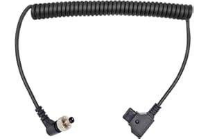 LSYRIA D-Tap auf Verriegelung DC 5,5 2,5 mm Monitorkabel, kompatibel mit Atomos Ninja v KiPRO LCD-Monitoren, Shogun Sony PIX-E7 PIX-E5 Touchscreen Hollyland Mars 400s, 101,6 cm Länge, 2,1 oder 2,5 5,5 mm