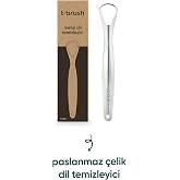 Paslanmaz &Ccedil;elik Dil Temizleyici/Dil Sıyırıcı