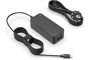 SUPERER Cavo di ricarica USB C da 65 W, adatto per Lenovo Thinkbook 15, 13S, 14, 14S, 16, 13X, G2, G3, G4, G4+, ITL ACL Are IAP ABA, tipo C, alimentatore di rete