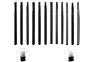 OTCRAFT 12PCS Mini Ink Paints Mixing Blending Brush Blending Tools3 Kinds of Head Smooth Blending Ink Painting Small Brushes Hand Tools for DIY Scrapbooking Paper Cards Making