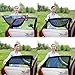 Car Window Shade (2 Pack) - IMPROVED VERSION: Unnoticeable from the Outside - Car Sun Shade Baby with UV Protection for Your Kids, Dog - Car Window Sun Cover Without Clings or Suction Cups - 100% Money Back Guarantee