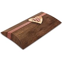 Geschenkschachtel Mit Weihnachtsmotiv – 24,5 X 20 Cm, Festliche Kissenschachtel Für Präsente