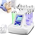 LIMEIDM Hydrogen Oxygen Beauty Machine, 8 in 1 Multifunctional Vacuum Face Cleaning Hydro Water Oxygen Jet Peel Machine Professional Facial Sprayer