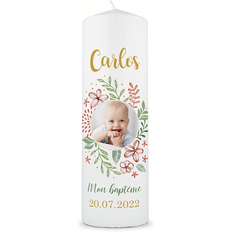 Protège-gouttes Pour Bougie De Communion/baptême/mariage - Blanc - Convient Bougies Diamètre 4-9 Cm - Protection Cire, Décoration Poisson - 5