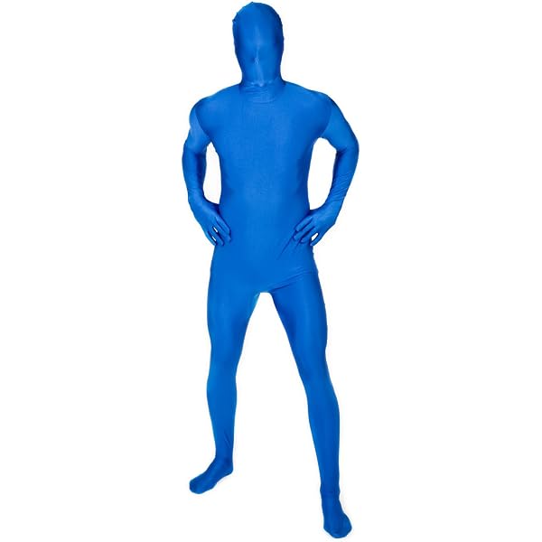 Disfraz De Cosplay Zentai Para Hombre - Traje De Cuerpo Completo Elástico Con Cara Abierta