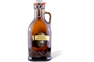 ‎ZWÖNITZER HANDWERKLICH GEBRAUT Brauerei Zwönitz Zwickelbier 1 Liter Siphon/Unfiltriertes, Hefetrübes Pilsner Bier/Kellerbier/Bier Geschenk/Vatertagsgeschenk/Geschenk für Männer