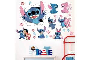 LXJYMFZI 3D New Cartoon Wall Stickers Cute Girls Wall Decal Self-Adhesive Wall Sticker for Girls Room Bedroom Living Room Art Home Decor Size：（40X60cm）