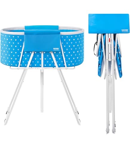 SereneLife Opvouwbare Hondenbak met Hoogteverstelling, 360° Toegang, Afvoerslang en Opbergvakken - Grooming Station met Capaciteit van 130 lb voor Binnen/Buiten