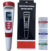 2 In 1 Ph Sıcaklık &Ouml;l&ccedil;er Led&rsquo;li Sıcaklık G&ouml;stergeli Ph Cihazı